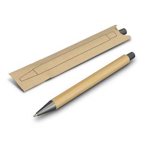 Novelty Pens: SPICE Noclip Bamboo Pen