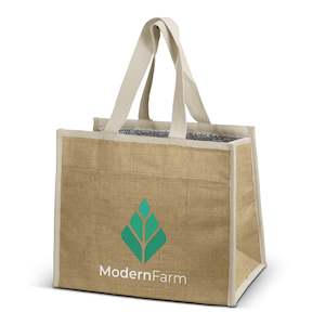 Eco Friendly: Lumi Jute Cooler Bag