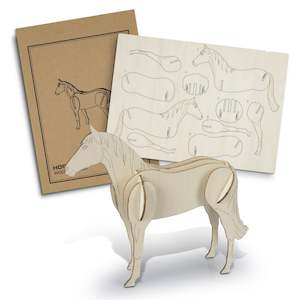 Eco Friendly: BRANDCRAFT Horse Wooden Model