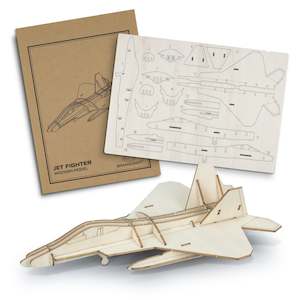 Eco Friendly: BRANDCRAFT Jet Fighter Wooden Model