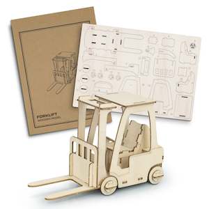 BRANDCRAFT Forklift Wooden Model