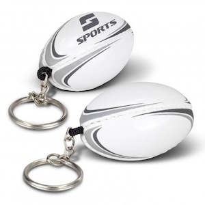 Sports Bags Gym Bags: Rugby Ball Key Ring