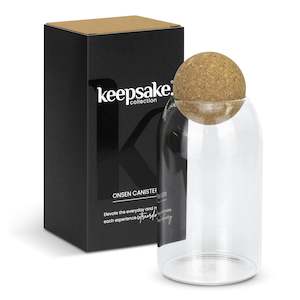 Gift Boxes Presentation: Keepsake Onsen Canister