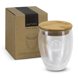 Gift Boxes Presentation: NATURA Azzurra Glass Cup - 350ml