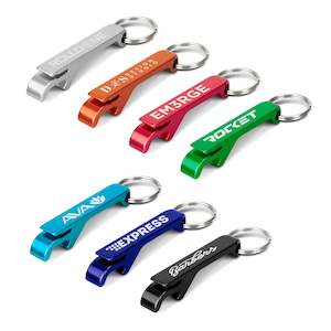 Drink Accessories: Snappy Metal Bottle Opener Key Ring