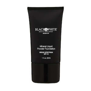 B&W MAKEUP CELLULAR LEVEL FACE FOUNDATION LIQUID TO POWDER FOUNDATIONS