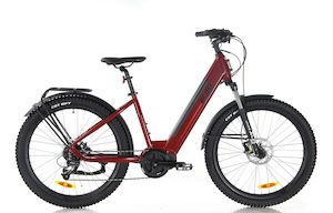 Black ATB electric bike