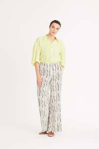 Rue De Femme - Oriana Shirt - Bright Moss