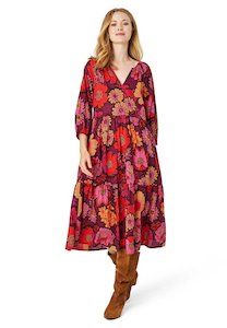 Noa Noa - Carolina Dress Red