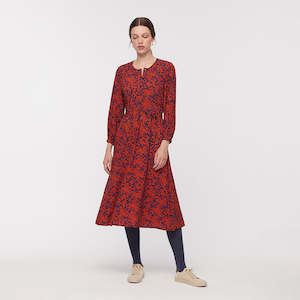 Nice Things - Small Flower Print Midi Dress