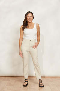 Womens Jeans: Eb&Ive - Cay Denim Pant - Dune