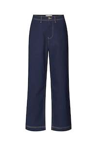 Womens Jeans: Lollys Laundry - Florida Pants in Dark Blue