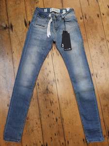 Womens Jeans: Zhrill - Mia Blue Straight Jean