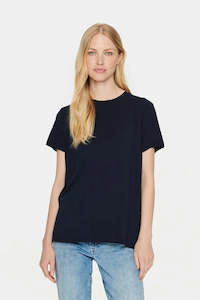 Saint Tropez - Adelia Regular T-shirt - Black