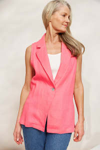 Womens Tops: Eb&Ive - Halcyon Vest - Musk