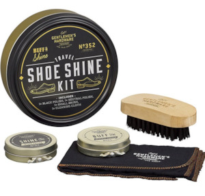 Gentlemen's Hardware - Shoe Shine Kit