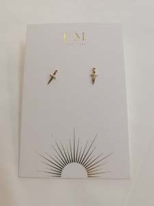 Lusso Muse - Gold Dagger Earring