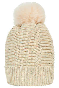 Womens Accessories: Eb&Ive - Diaz Beanie Ivory