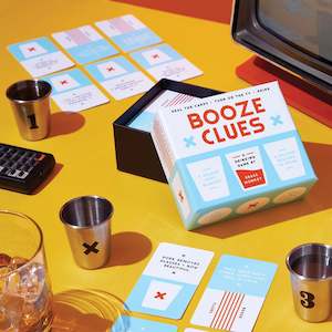 Quirky Fun Gifts: Booze Clues Game