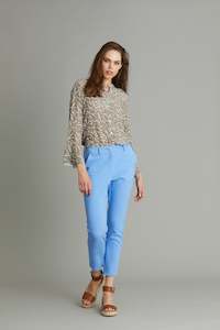 Rue de Femme - New Bethanny Pants Aqua