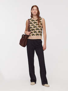 Nice Things - Ikebana Window Check Pant