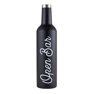 Humour: Artisanal - Stainless Steele Wine Bottle