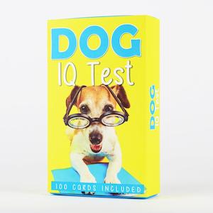 Gift Ideas For Petlovers: Dog IQ Test Cards