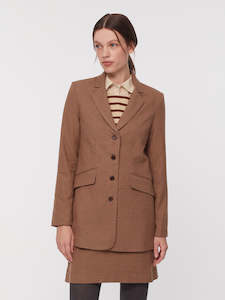 Nice Things Paloma S Womens Clothing: Nice Things - Folk Checked Blazer