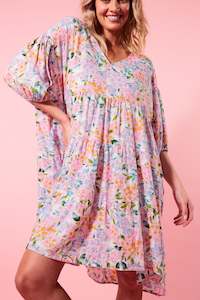 Isle Of Mine Womens Clothing: Isle Of Mine - Flora Relax Dress