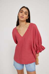 Kinney - Abbey Linen Top