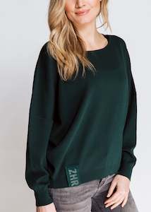 Zhrill: Zhrill - Talia Green Pullover