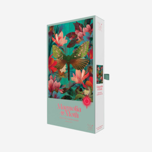 Flox - Magnolia & Moth Jigsaw Puzzle