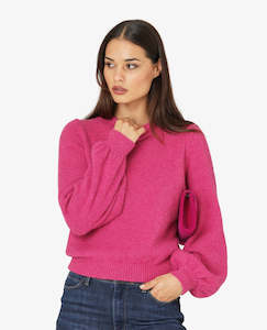 Unmade Copenhagen - Rit Glitter Pullover Ruby