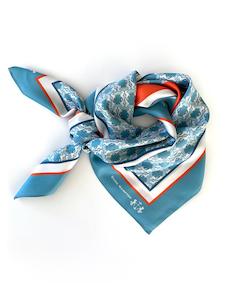 Dark Hampton Mulberry Silk Scarf - The Moore