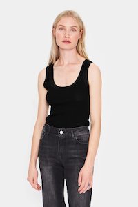 Saint Tropez: Saint Tropez- Maya Tank Black