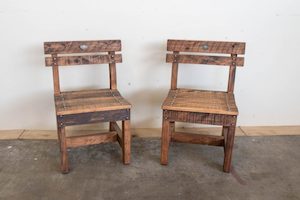 Furniture: Outdoor Pew Chair