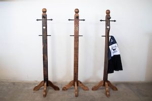 Railway Spike Coat Stand