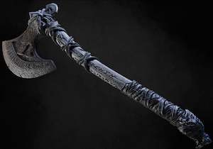 Fenrir Axe - Life-Sized Wall Display + Holder