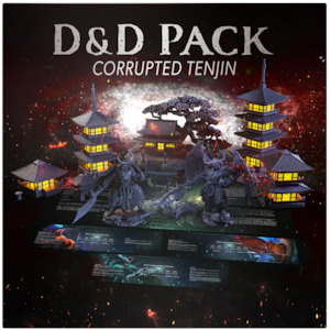 D&D Pack - Tenjin The Cursed Scholar + Corrupted Tenjin