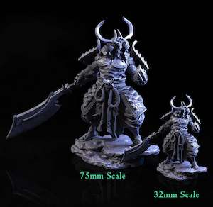 Tenjin - The Cursed Scholar 32mm & 75mm Mini