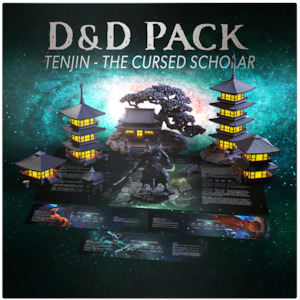 D&D Pack - Tenjin The Cursed Scholar