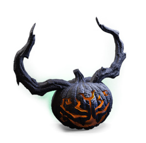 Addon - Tenjin - Halloween Pumpkin Head