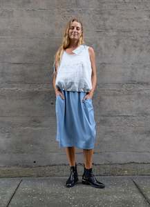 Cooper Skirt - Denim