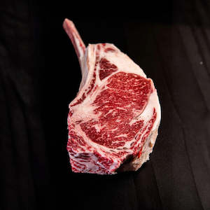 Meat wholesaling - except canned, cured or smoked poultry or rabbit meat: Tomahawk/OP Ribeye