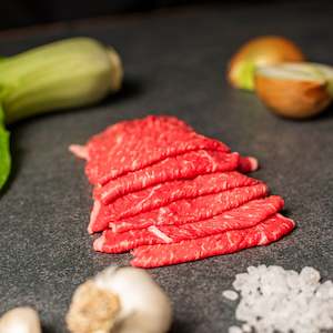 Meat wholesaling - except canned, cured or smoked poultry or rabbit meat: SHABU- SHABU RIBEYE