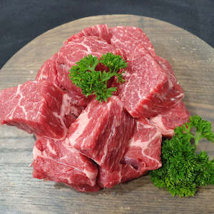 Meat wholesaling - except canned, cured or smoked poultry or rabbit meat: Chuck Diced