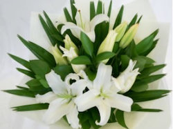 White Lily Bouquet