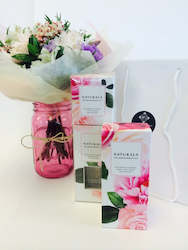 Posy & Pamper products in Gift Bag