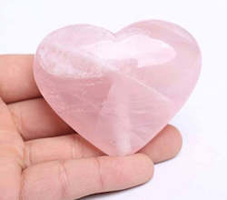 Rose Quartz Heart