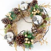 Gold Christmas Wreath